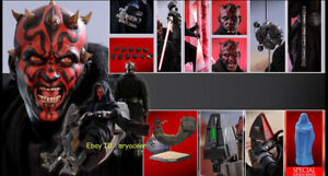 Hot Toys DX17 The Phantom Menace Darth Maul 1/6 Figure Special Ver In Stock