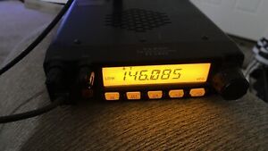 YAESU FT- 1802M VHF FM Transceiver With MH-48 Microphone (TEST WORKS)