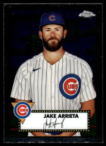 2021 Topps Chrome Platinum Anniversary  297 Jake Arrieta  Chicago Cubs