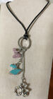 Swarovski Crystal Disney  Necklace (missing 1 stone minnie mouse )
