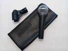GENUINE SHURE SM58 Cardioid Dynamic Microphone with OEM Clip and Zip Pouch