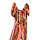 Hint of Blush Multicolor Striped Jumpsuit Romper Plus Size 3X Round Neck New NWT