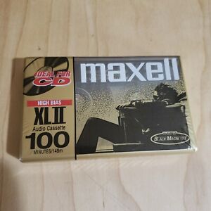 New ListingMaxell XLII High Bais  100 Blank Cassette Tape Sealed