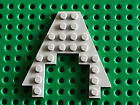 LEGO Space OldGray Wedge Plate 8x8 with 4x4 Cutout ref 4475 / set 6931 6891