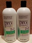 Lot Of (2) SILKIENCE HAIR CARE Pro Formula 2-in-1 SHAMPOO & CONDITIONER 32 FL OZ