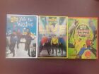 Lot of 3 The Wiggles DVDs Live Hot Potatoes, Yule be Wiggling, Wiggly Safari