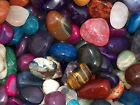 2000 Carat Lots of Size #6 Tumbled Polished Gemstones + A FREE Faceted Gemstone