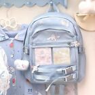 Cute Girl's Blue Cinnamoroll Backpack Teenage Travel Schoolbag Shoulder Bag Gift