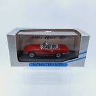 New Minichamps Red Mercedes 350 SL Cabriolet Hard Top Red 1:43 Scale Car