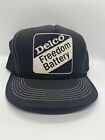 Vintage 80’s DELCO FREEDOM BATTERY Hat Cap Snapback Made in USA RARE