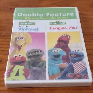 Sesame Street: Do the Alphabet/Imagine That! DVD New / Sealed Double Feature
