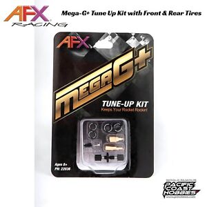 AFX Racing Mega-G+ Tune Up Kit with Front & Rear Tires AFX22036