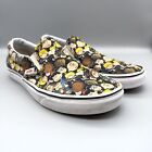 Vans X Peanuts By Shulz Gang Classic Slip on Skate Shoes Women's 8 Used