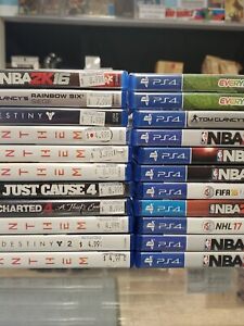 PLAYSTATION 4 PS4 VIDEO GAME LOT OF 22 WHOLESALE