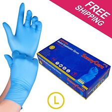 100 SunnyCare Nitrile Exam Gloves Powder Free Chemo-Rated (Non Vinyl Latex) - L