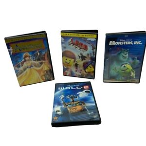 Lot of 4 Disney Pixar DVD Movies.