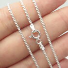 HAN 925 Sterling Silver Italy Twisted Rope Chain Necklace 16