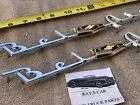 NEW PAIR OF REPLACEMENT 1953 AND 1954 CHEVROLET BEL AIR SIDE TRIM !  (For: 1954 Chevrolet)