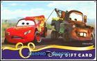 DISNEY 2011 CARS ANIMATION LIGHTNING McQUEEN & MATER COLLECTIBLE GIFT CARD