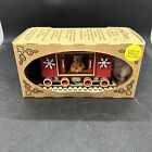 Old World Christmas Santa's North Pole Express Box Car Ornament (#80036) NEW