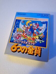Super Mario Land 2 6 Golden Coins GAME BOY Japan Version Complete In Box