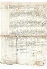 1669 LENGTHY SCOTTISH MANUSCRIPT ROBERTSON FAMILY MARRIAGE
