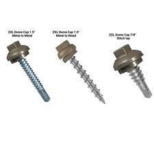 Long Life Metal Roofing Screws ZXL Dome Cap Screws with EPDM Washer Free Hex Bit