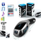 X5 Bluetooth Wireless Handsfree Car Kit MP3 Player FM Transmitter USB Charger