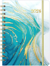 Planner 2024 - Weekly & Monthly Planner 2024 from January 2024 - December 2024 w