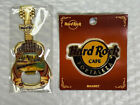 Hard Rock Cafe FORTALEZA Brazil Classic Guitar Bottle Opener + Logo Magnet