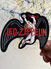 Led Zeppelin Iron On Patch Icarus Black Red White