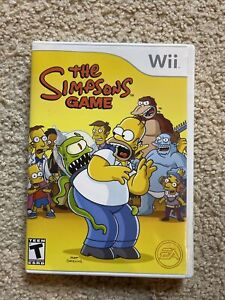 The Simpsons Game (Nintendo Wii, 2007) PRE-OWNED