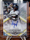 2023 BOWMAN STERLING SSP RC LIOVER PEGUERO GOLD REFRACTOR AUTO!! #/150 PIRATES