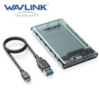 Wavlink 2.5'' HDD Case SATA SSD to USB3.0 External Hard Drive Disk Enclosure Box