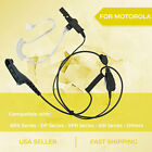 Acoustic PTT Mic Earpiece for Motorola Radios NNTN8459, XPR7550 XPR7580 APX4000