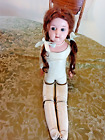 Antique Composition Doll on Leather Body 24