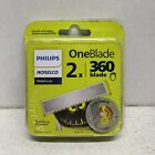 1 Box Philips Norelco One Blade Replacement  2 Pack of 360 blade 2x 360 BLADE #6