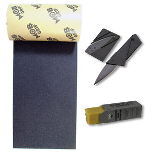 MOB Black Griptape + Griptape Knife + Grip Cleaner