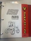 Versatile model 150 4 WD tractor parts book and gearbox supplement