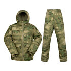 Men's Army Military Tactical Jacket Pants Military Winter Waterproof Casual Camo