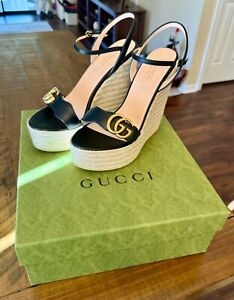Gucci Espadrille Wedges size 37