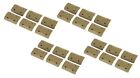 4 Pack Made in USA MAGPUL FDE Protective Rail Covers fits M-LOK Slots (24 total)