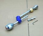 Fully Adjustable Blue Short shifter+ Grey Type-R Style Knob for Integra / Civic (For: Honda)