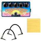 ZVEX Effects Fuzz Factory Vexter Series Fuzz Guitar Pedal + Two 6” Patch Cabl...