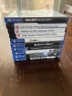 PS4 Video Game Lot Bundle Of 10 Free Shipping CoD Destiny MKX SW Battlefront +