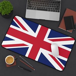 British Union Jack Flag - High Quality Stitched Edges - Desk Mat Mouse Pad