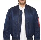 Alpha Industries MA-1 bomber jacket, Blue, Size XL Excellent Condition