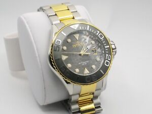 Invicta Pro Diver 28759 Automatic Analog 200m Men's Gray Dial Two Tone Watch