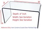 T'z Tagz Any 4-Inch-Deep Clear Acrylic Riser Display Stand New 2 Pack Variation