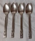 Vintage Oneida Community Dinner Spoons 4 Silver Plate Coronation READ